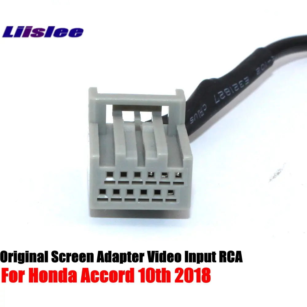Adaptador cámara visión trasera Honda Accord 10 2018-2022 RCA HD - imagen 5