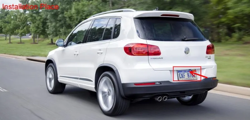 Cámara de visión trasera Liislee para Volkswagen Tiguan
