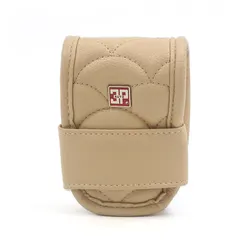 Funda palanca cambios piel sintética beige - Autohaux