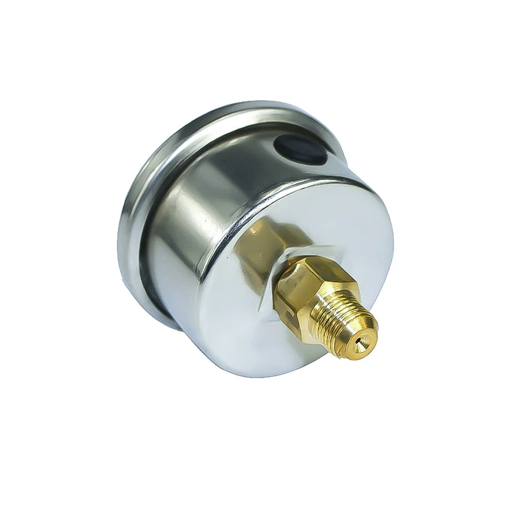 Indicador de presión de combustible líquido 0-160 psi, prensa de aceite, indicador de combustible, cara blanca, Universal 1/8 NPT TT100917 - imagen 3