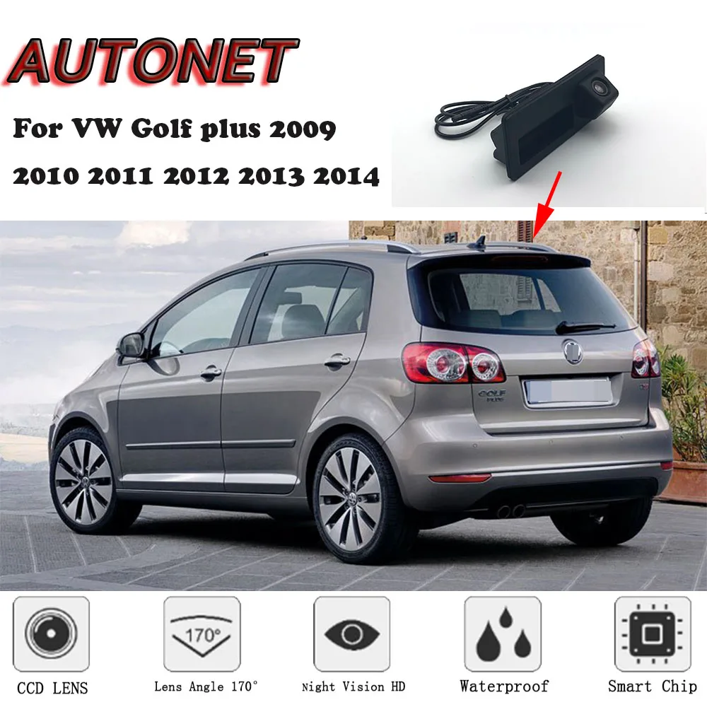 AUTONET cámara de visión trasera Volkswagen Golf Plus nocturna