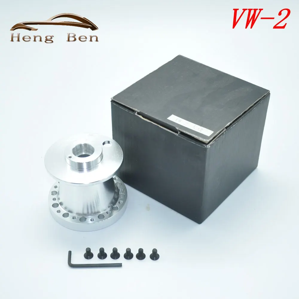 Adaptador de cubo Boss cromado para volante Volkswagen VW-2
