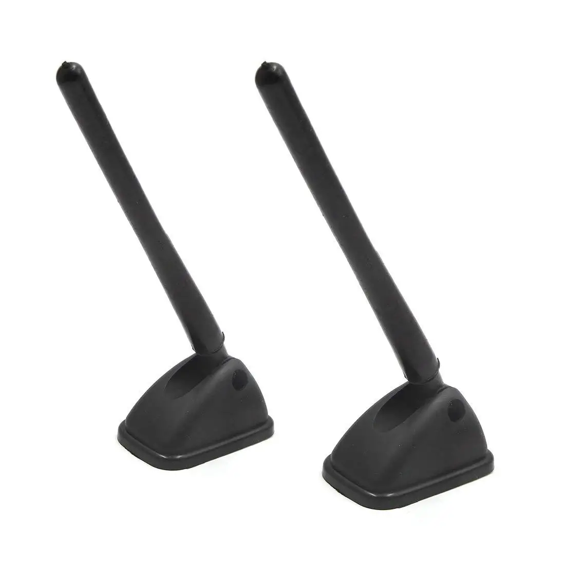 Antena decorativa de techo Autohaux AM/FM negra autoadhesiva