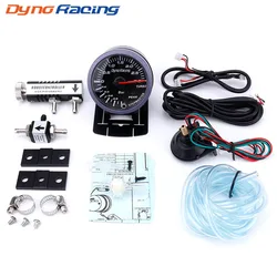 Dynoracing manómetro turbo 3 bar de 60 mm y controlador regulable