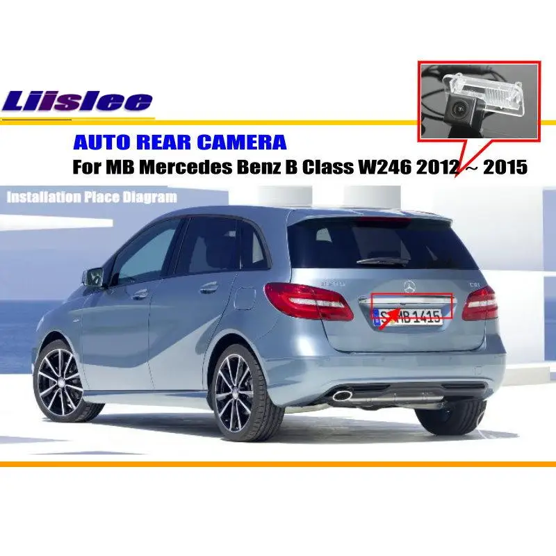 Cámara de marcha atrás HD para Mercedes-Benz Clase B W246 (2012-2015)