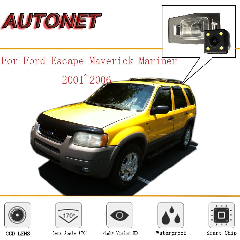 Cámara de Marcha Atrás Autonet CCD para Ford Escape 2001-2006