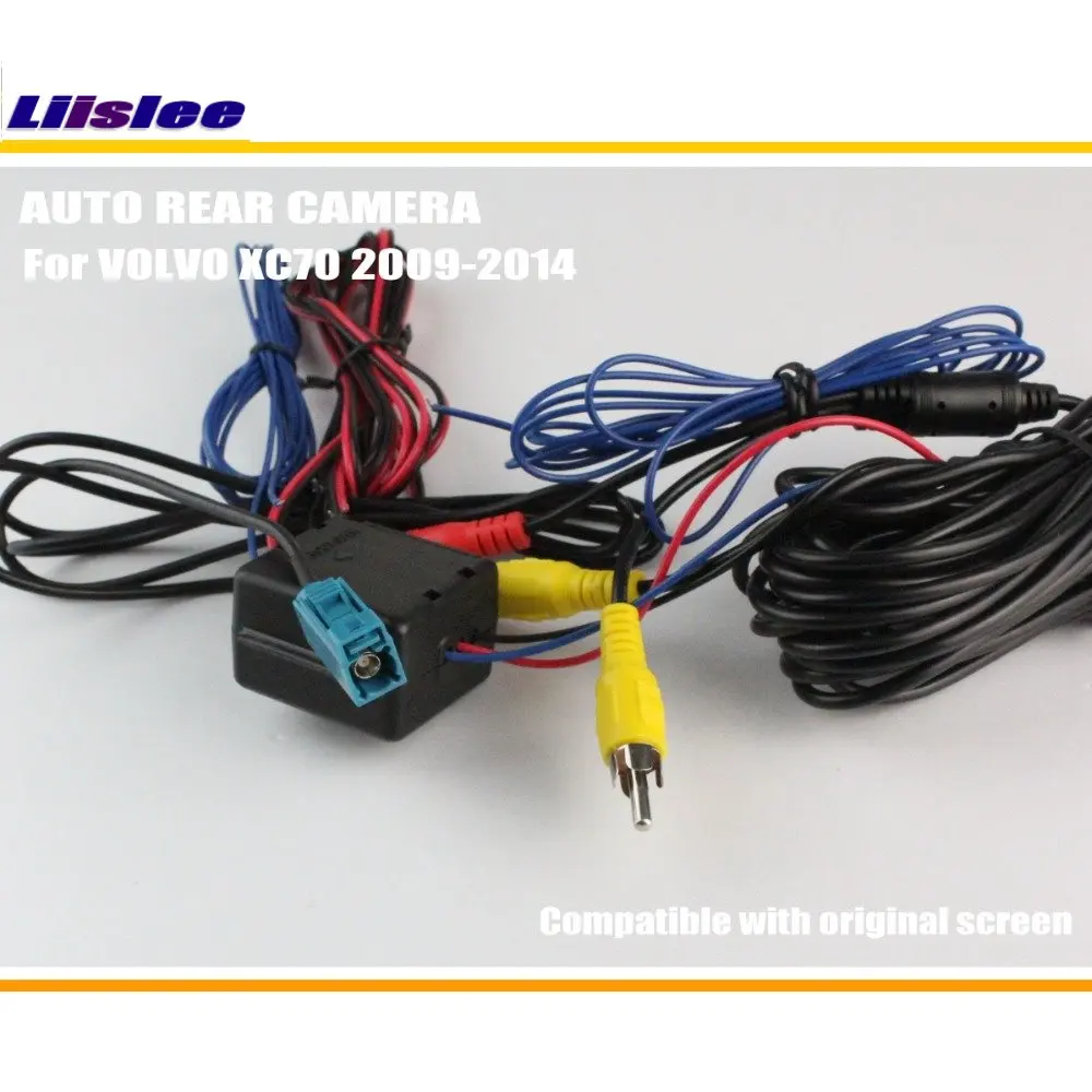 Kit cámara trasera Volvo V70/XC70 2007-2013 con pantalla de fábrica - imagen 3
