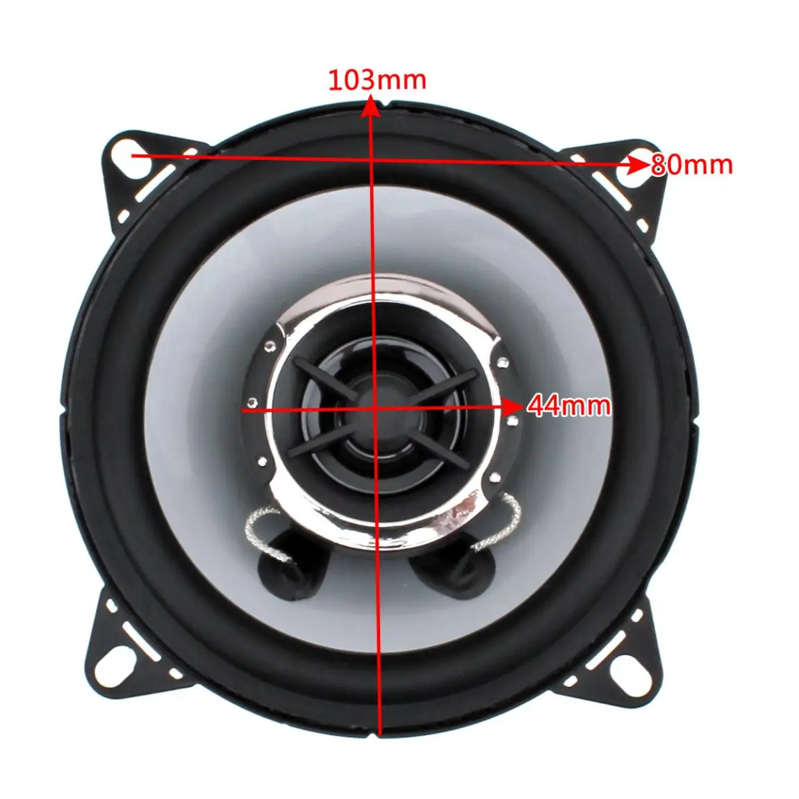 Altavano coaxial 10 cm 150 W doble cono - par coche compatible - imagen 3