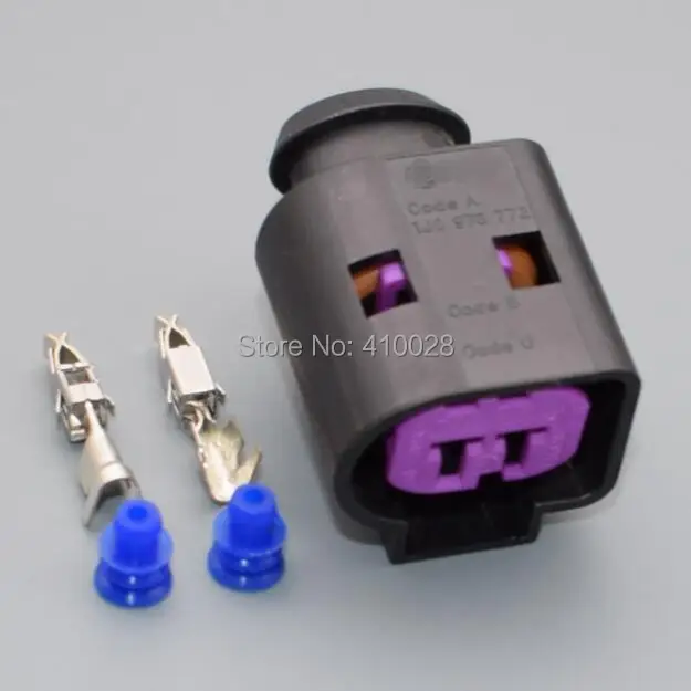 Conector alternador hembra Shhworldsea 1J0 973 772 VW Golf Bora - imagen 2