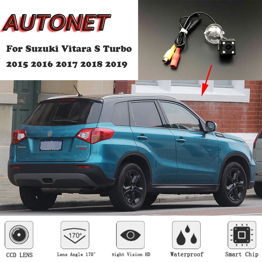 AUTONET cámara trasera con visión nocturna – Vitara S Turbo 2015-2019