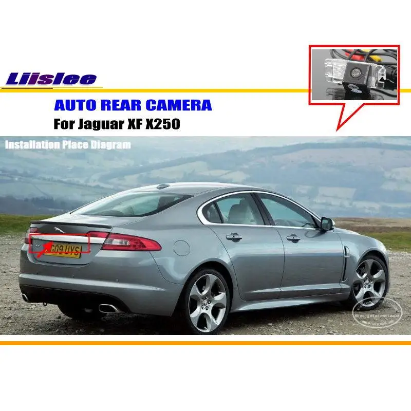 Cámara de visión trasera Jaguar X-Type y XF X250 para aparcamiento