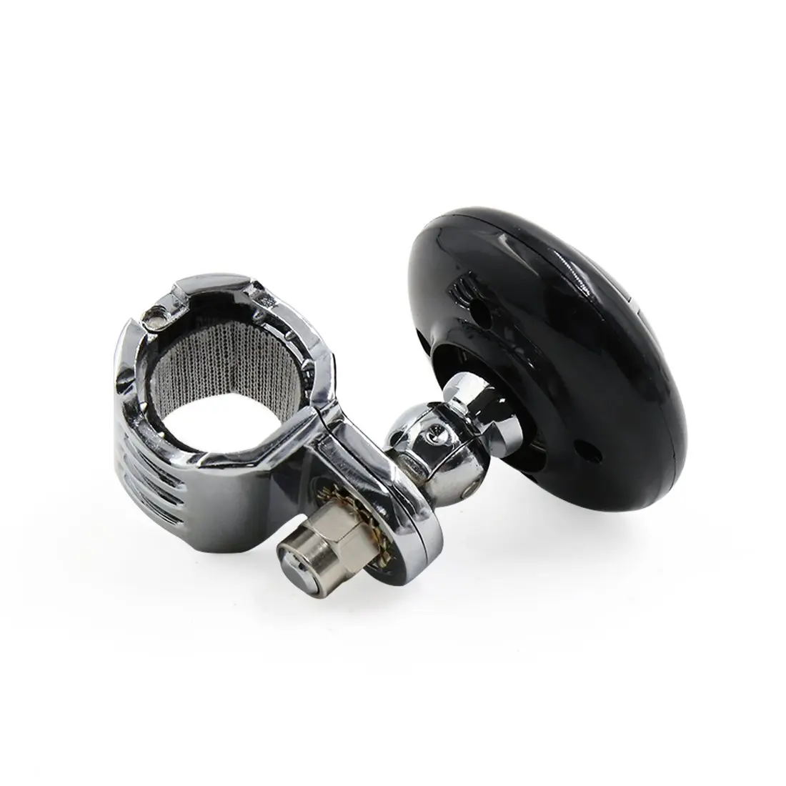 Autohaux pomo giratorio para volante de fibra de carbono marrón - imagen 5
