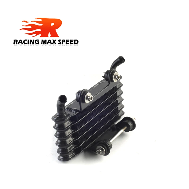 Enfriador de aceite 200mm negro para moto Honda Yamaha - imagen 5