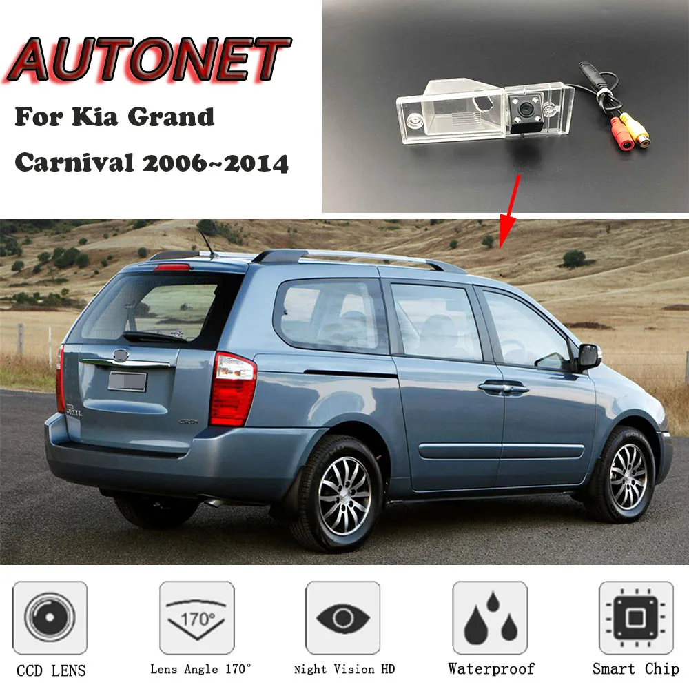 Cámara trasera AUTONET para Kia Grand Carnival 2006-2014