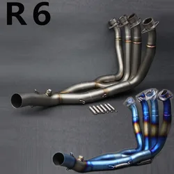 Tubo intermedio de escape de titanio – Yamaha YZF-R6 2006-2016