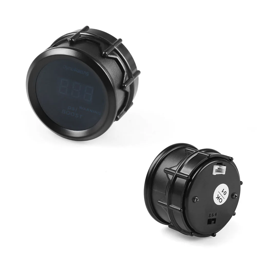 Dynoracing Medidores digitales 52mm turbo, temperatura, aceite y RPM - imagen 2