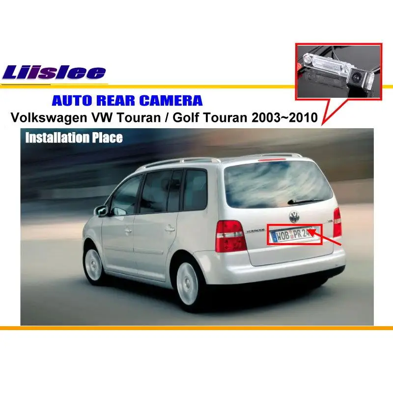 Cámara marcha atrás CCD HD para VW Touran Golf 2003-2010