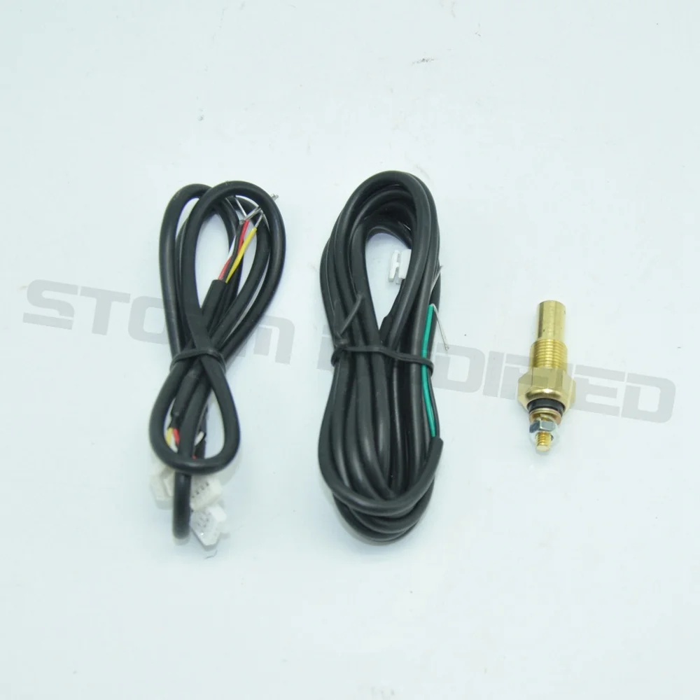 Medidor temperatura aceite puntero con autotest – 60 mm para coche - imagen 3
