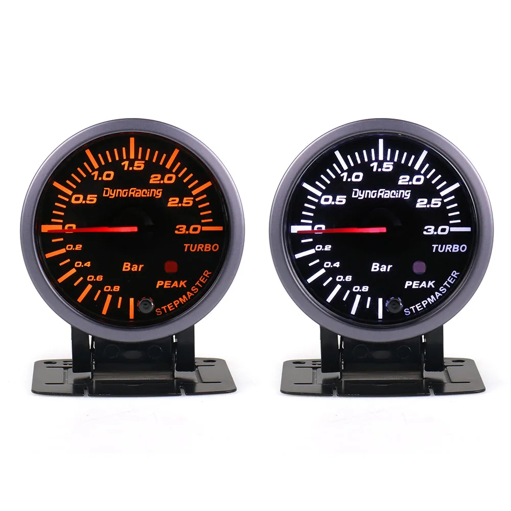 Dynoracing manómetro turbo 3 bar de 60 mm y controlador regulable - imagen 3