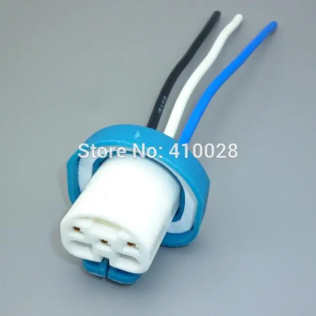 Shhworldsea Conector de bombilla 3 pines 9004/9007 HB1 HB5 - imagen 2