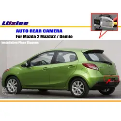 Cámara de aparcamiento CCD HD para Mazda 2 / Demio 2007-2014