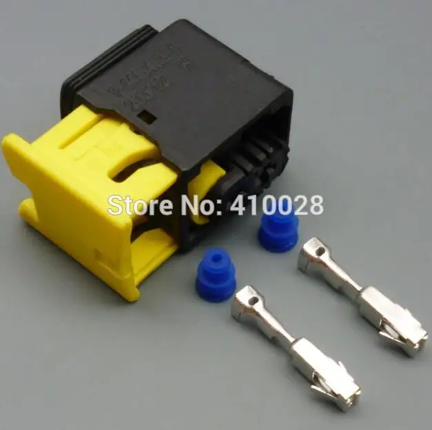 Shhworldsea Conector automotriz impermeable 4 pines hembra - imagen 2