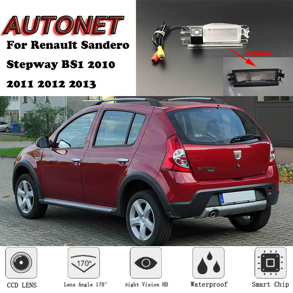 Cámara de marcha atrás AUTONET para Renault Sandero Stepway BS1