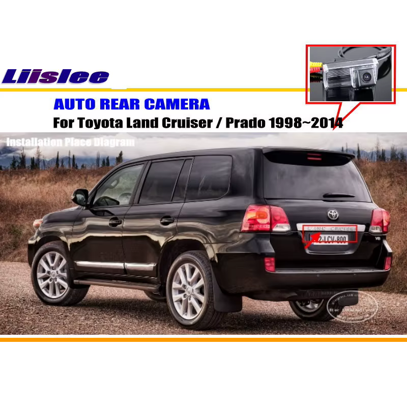 Cámara Marcha Atrás Toyota Land Cruiser/Prado Sin Rueda – Kit CCD HD - imagen 2