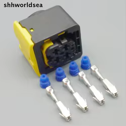 Conector 4 vías para mazo de cables Shhworldsea 1418390-1