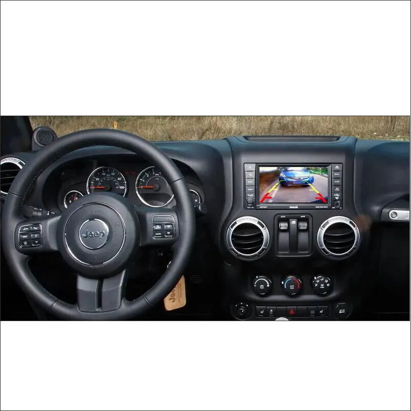 Adaptador cámara trasera RCA Jeep Wrangler pantalla – imagen inversa - imagen 4