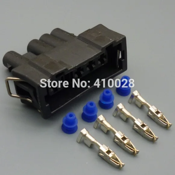 Conector enchufe sensor 357-972-754J 357-972-964K VW Audi Seat 4 pines - imagen 4