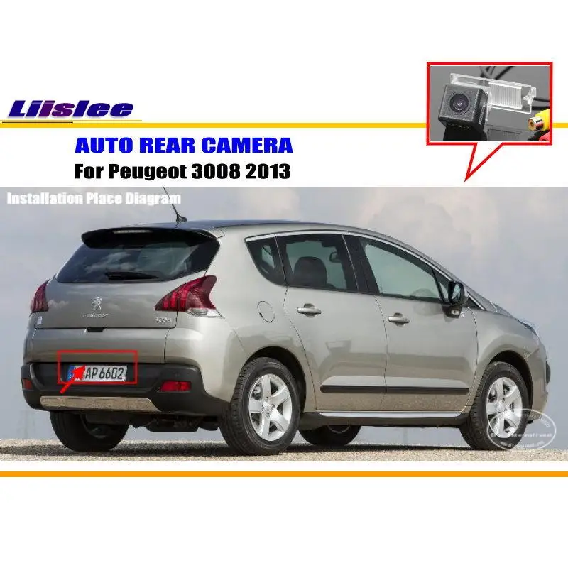 Cámara de retroceso Peugeot 3008 (2013) – kit instalación - imagen 2