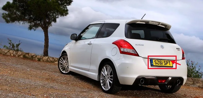 Cámara de visión trasera Liislee para Suzuki Swift 2012 y 2013