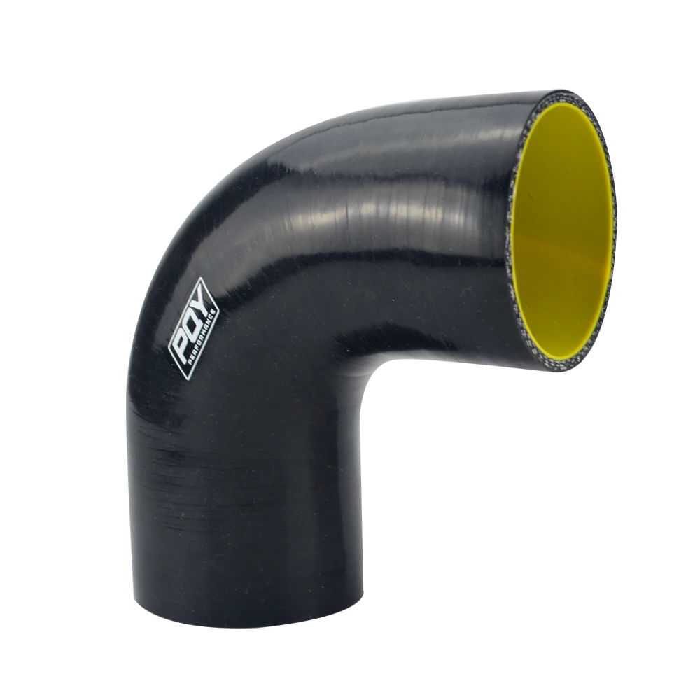 Manguera silicona PQY codo 63mm 90° turbo entrada 2.5" azul/amarillo - imagen 5