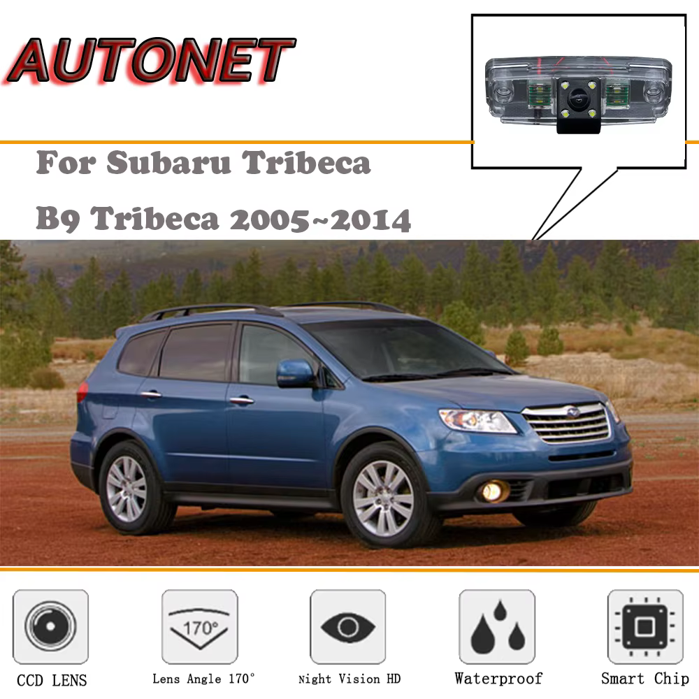 AUTONET Cámara de marcha atrás con visión nocturna Subaru Tribeca B9 (2005-2014)