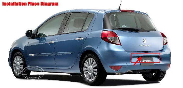 Cámara de visión trasera para Renault Clio 3 y Lutecia