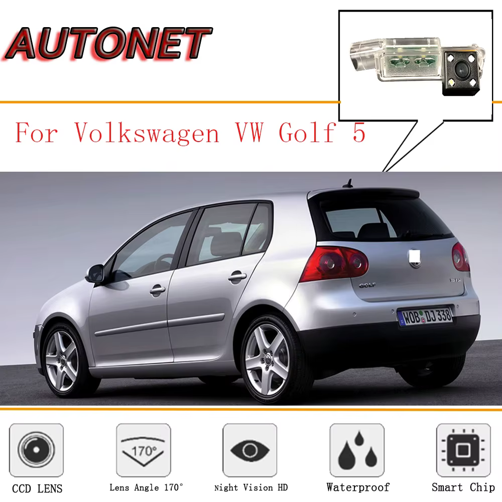 Cámara de marcha atrás AUTONET CCD visión nocturna – VW Golf 5 MK5
