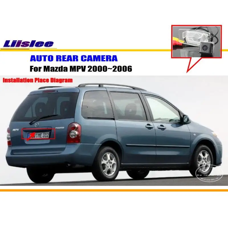 Cámara visión trasera CCD HD Mazda MPV 2000-2006