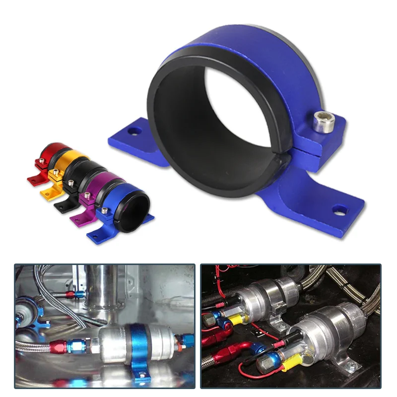JKdreamer Soporte para bomba y filtro de combustible de aluminio