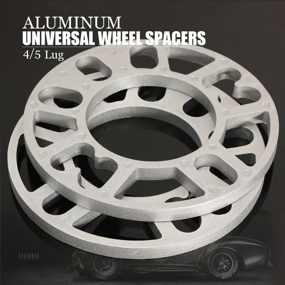 Junta espaciadora de rueda universal de aluminio en aleación - imagen 4