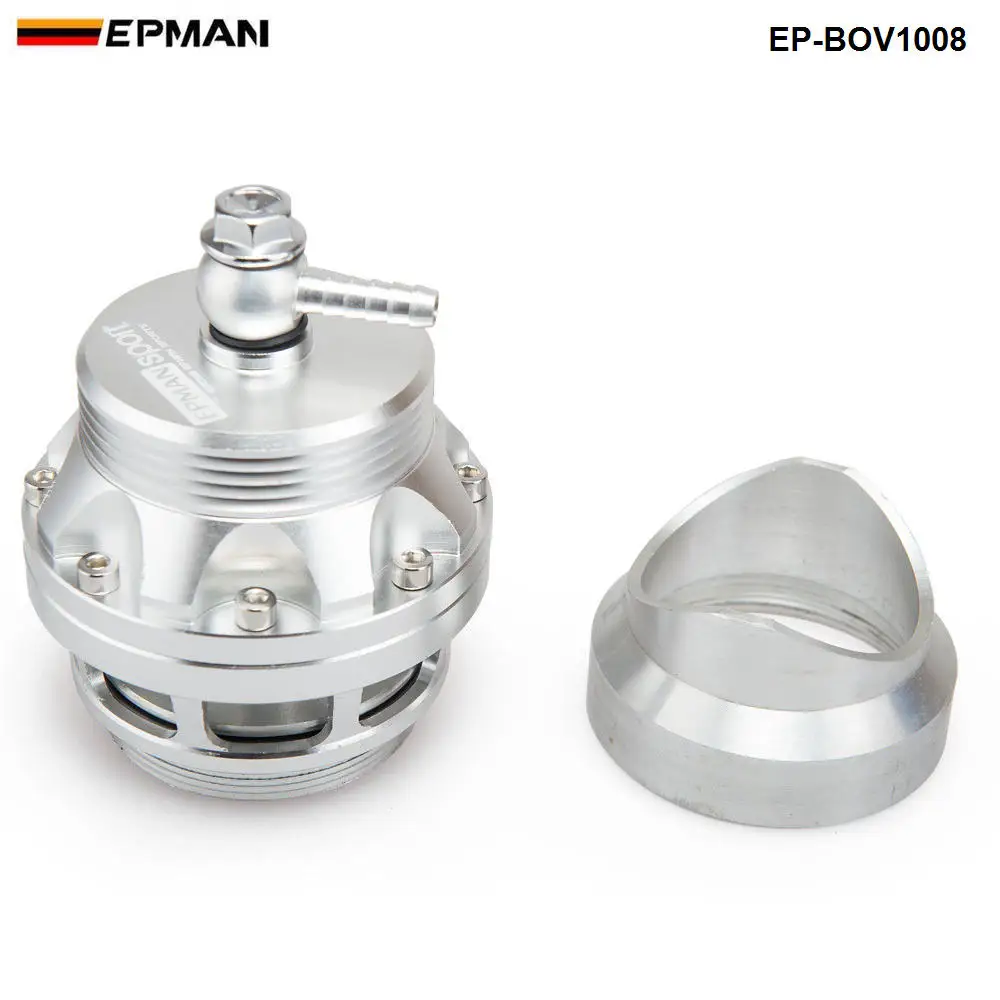 Válvula de soplado BOV universal 50 mm con brida de aluminio - imagen 5