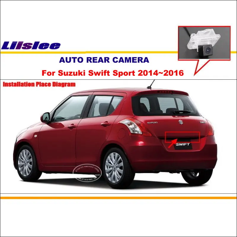 AUTO Cámara marcha atrás HD para Suzuki Swift Sport 2014-2019