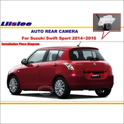 AUTO Cámara marcha atrás HD para Suzuki Swift Sport 2014-2019