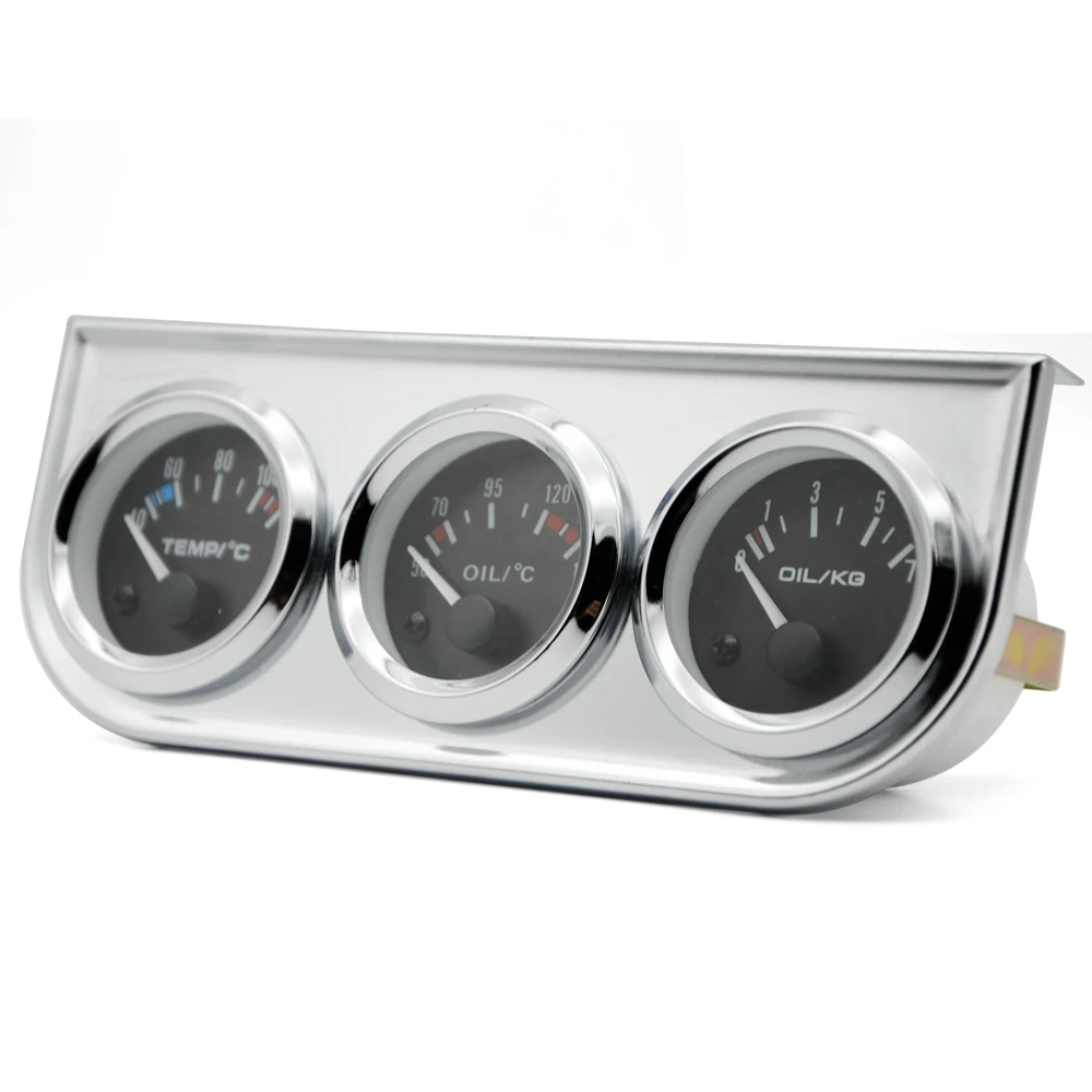 Kit indicadores temperatura agua presión aceite 52mmuniversaltuning - imagen 3