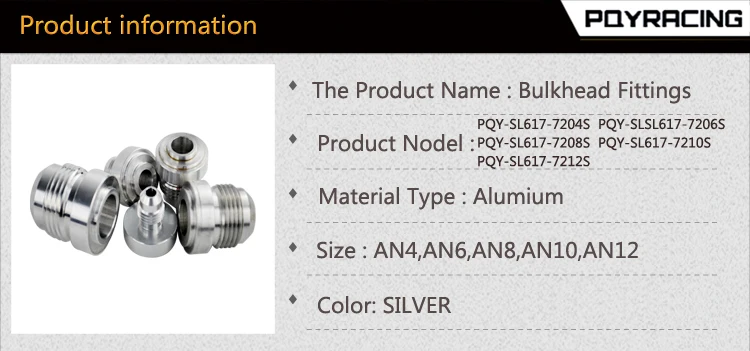 PQY-AN adaptador de aluminio