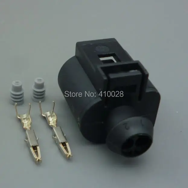 Conector montado en el sistema
