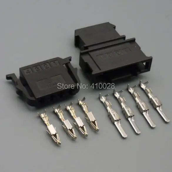 OEM 191972704 conector femenino 4 clavijas 2,8 mm luces traseras VW Golf - imagen 4