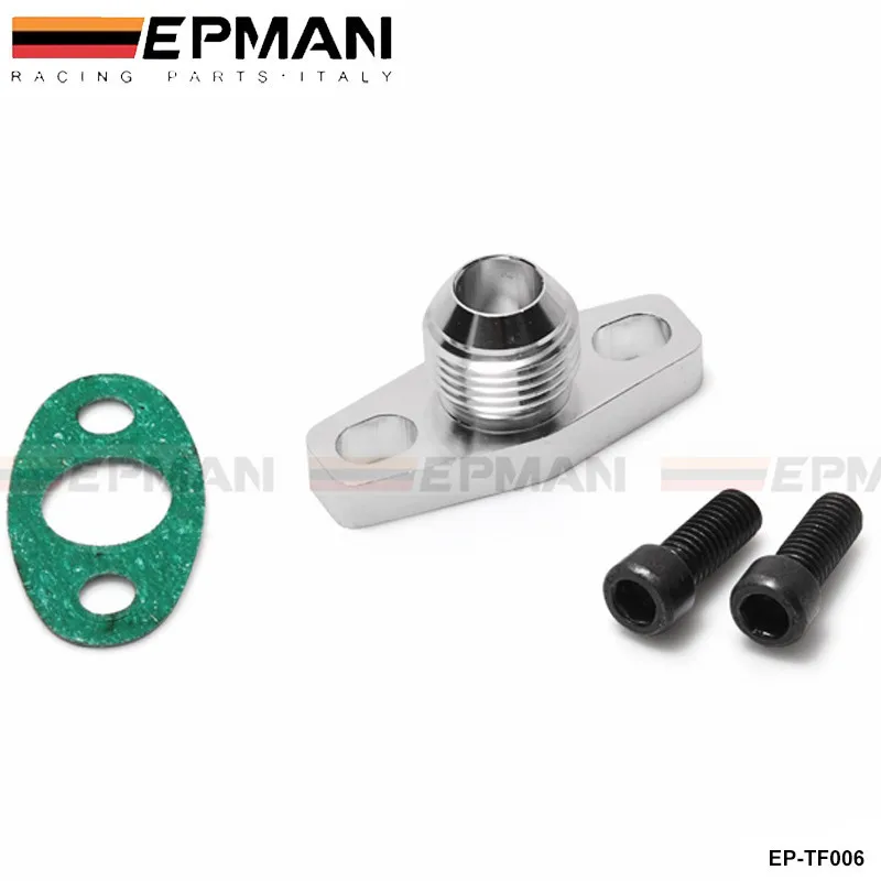 Detalle del adaptador AN10 para turbo