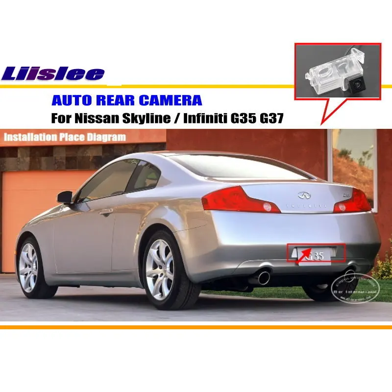 Cámara de visión trasera para Infiniti G35 G37 2006-2014 - imagen 2
