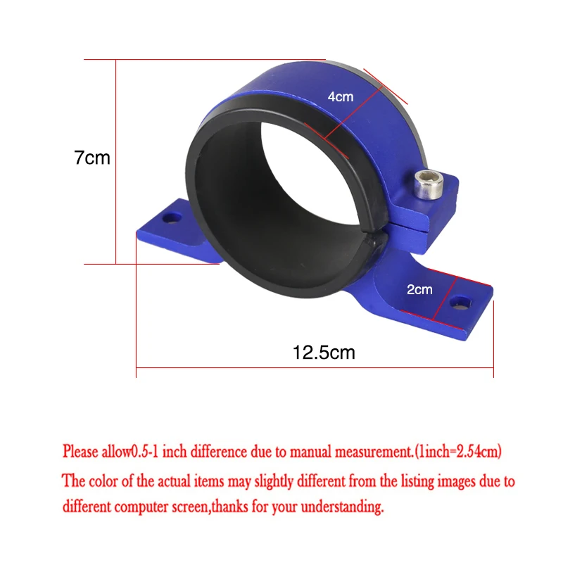 JKdreamer Soporte para bomba y filtro de combustible de aluminio - imagen 5